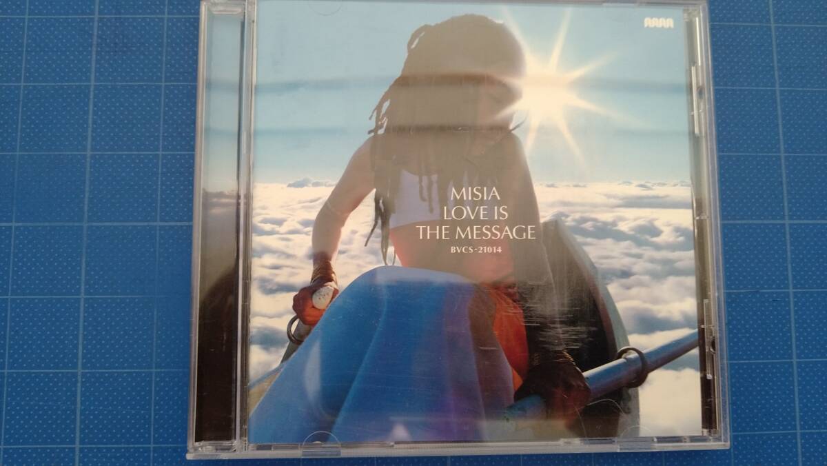 MISIA 「LOVE IS THE MESSAGE」　中古CD　_画像1