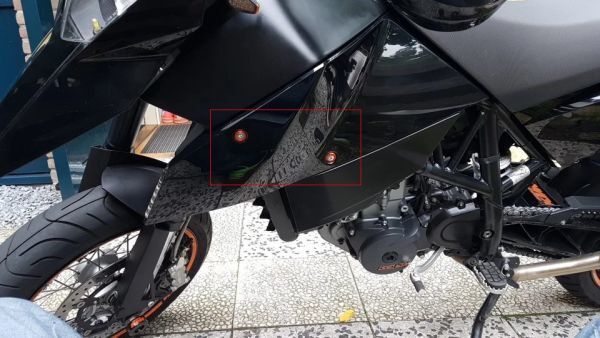 DUCATI ドゥカティ SS スーパーバイク 848 899 959 1098 1198 1199 1299 パニガーレ 汎用 M6 ナンバー/ボルト/カバー カウルボルト 赤_画像8