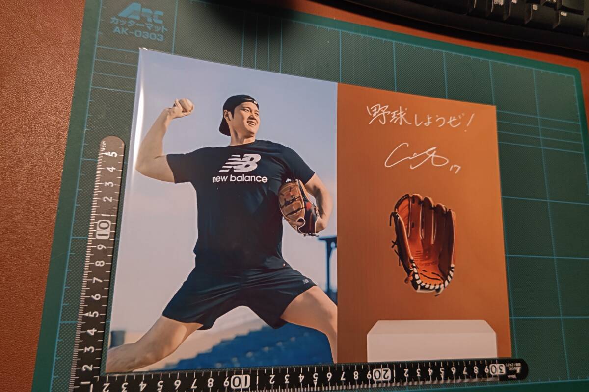 非売品 激レア 大谷翔平「野球しようぜ2」A4サイズポスター ①の画像2
