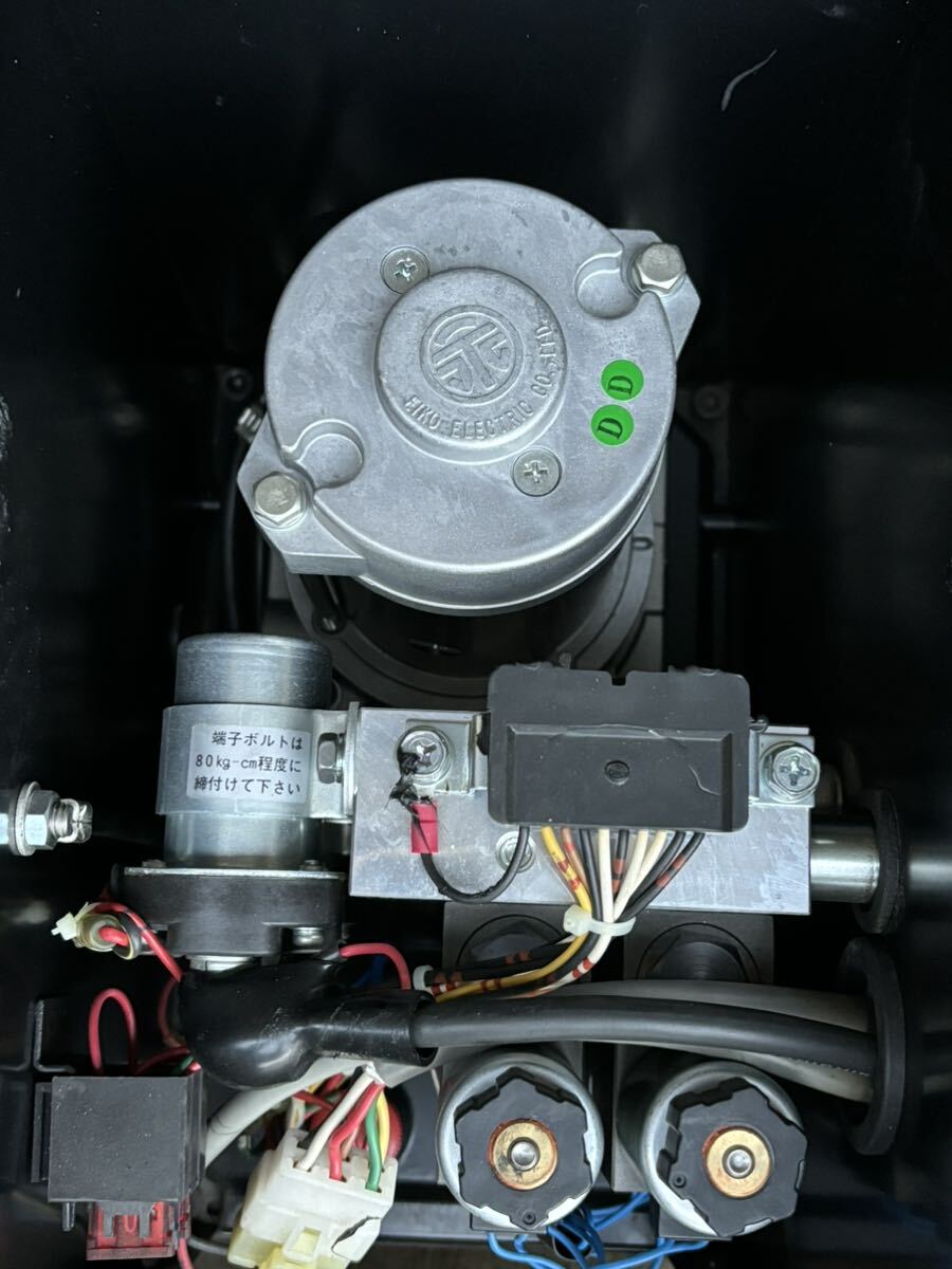 ウイング 油圧 ポンプ ユニット 24V 永興電機 フルハーフ 作動品の画像10
