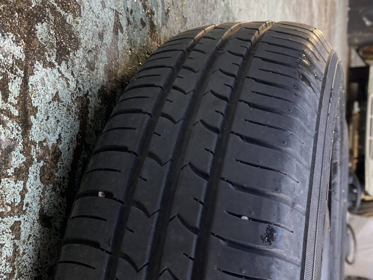 直接引き取りOK 165/70R14 PCD100 4穴 スズキ純正 14インチ タイヤ付きホイール ４本セット 個人宅配送OKの画像5