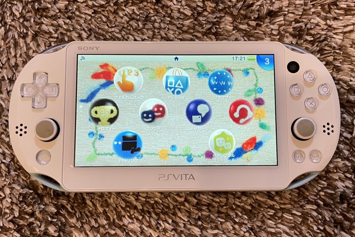 SONY Wi-Fiモデル PSVITA ホワイト 