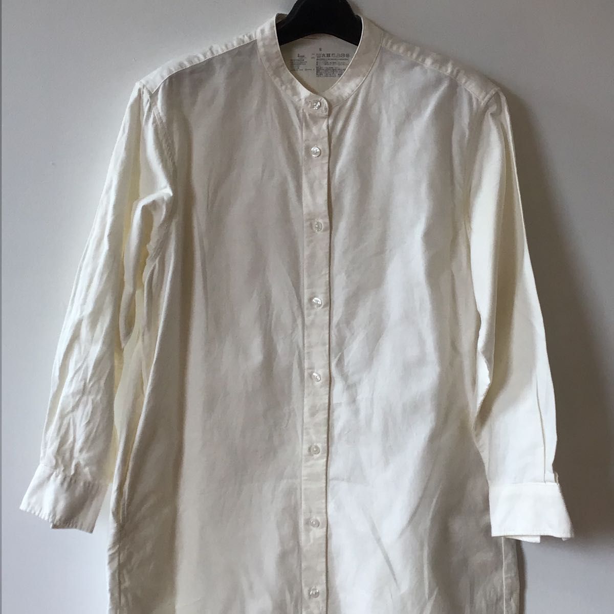 無印良品 Good condition シャツワンピース Sサイズ 白