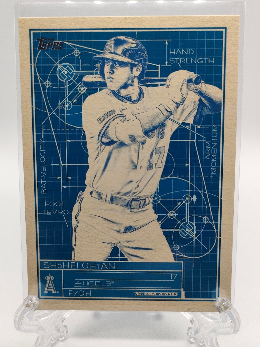 【最新2024☆インサート】大谷翔平、ブループリント - 2024 Topps Series 1 #SB-3 Superstar Blueprint_画像1