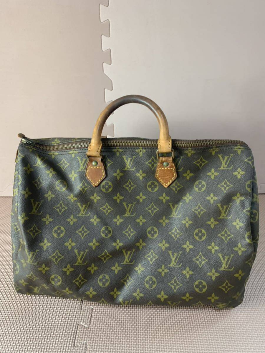 【1円】LOUIS VUITTON ルイヴィトン モノグラム ミニボストンバッグ ハンドバッグ ジャンク 現状品の画像1