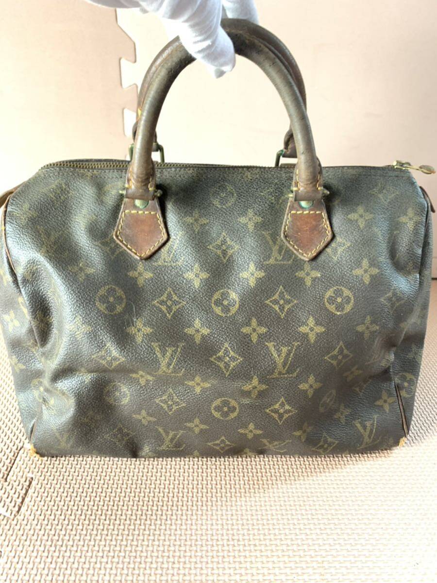 【一円】LOUIS VUITTON ルイヴィトン ハンドバッグ モノグラム ジャンク 現状品の画像1