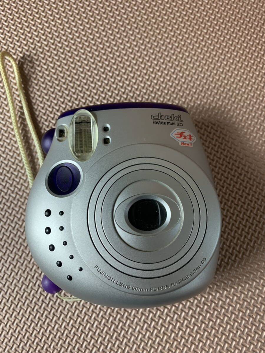 【一円】cheki チェキ instax mini 20 ジャンク 現状品の画像1