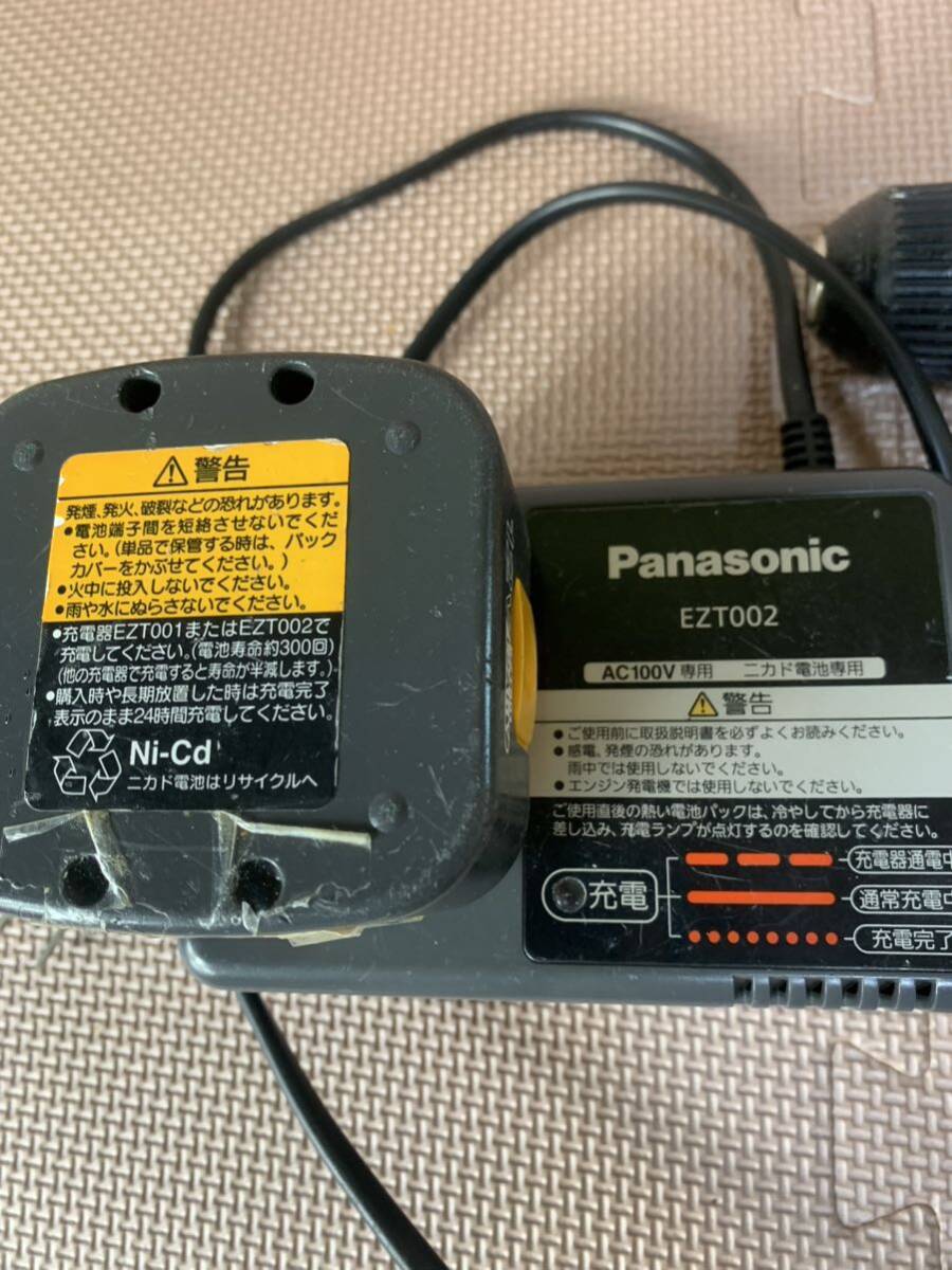 【一円】Panasonic EZT113P 電動工具 コードレス ドライバー　通電確認済み　現状品_画像4