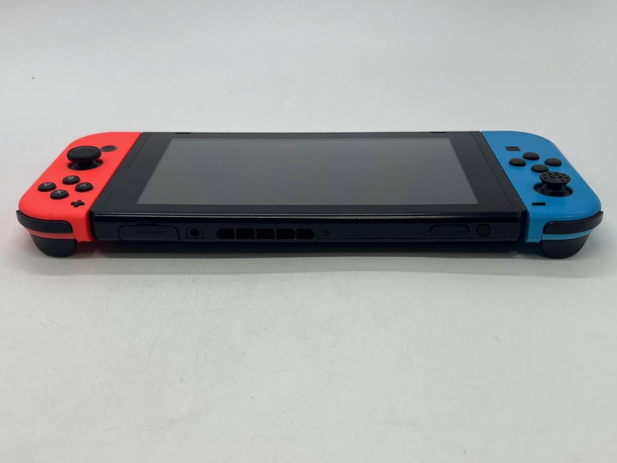 ☆初期化済み☆ #I059 任天堂 Nintendo Switch HAC-001 ニンテンドー スイッチ ゲーム機 中古 外装ジャンク_画像6