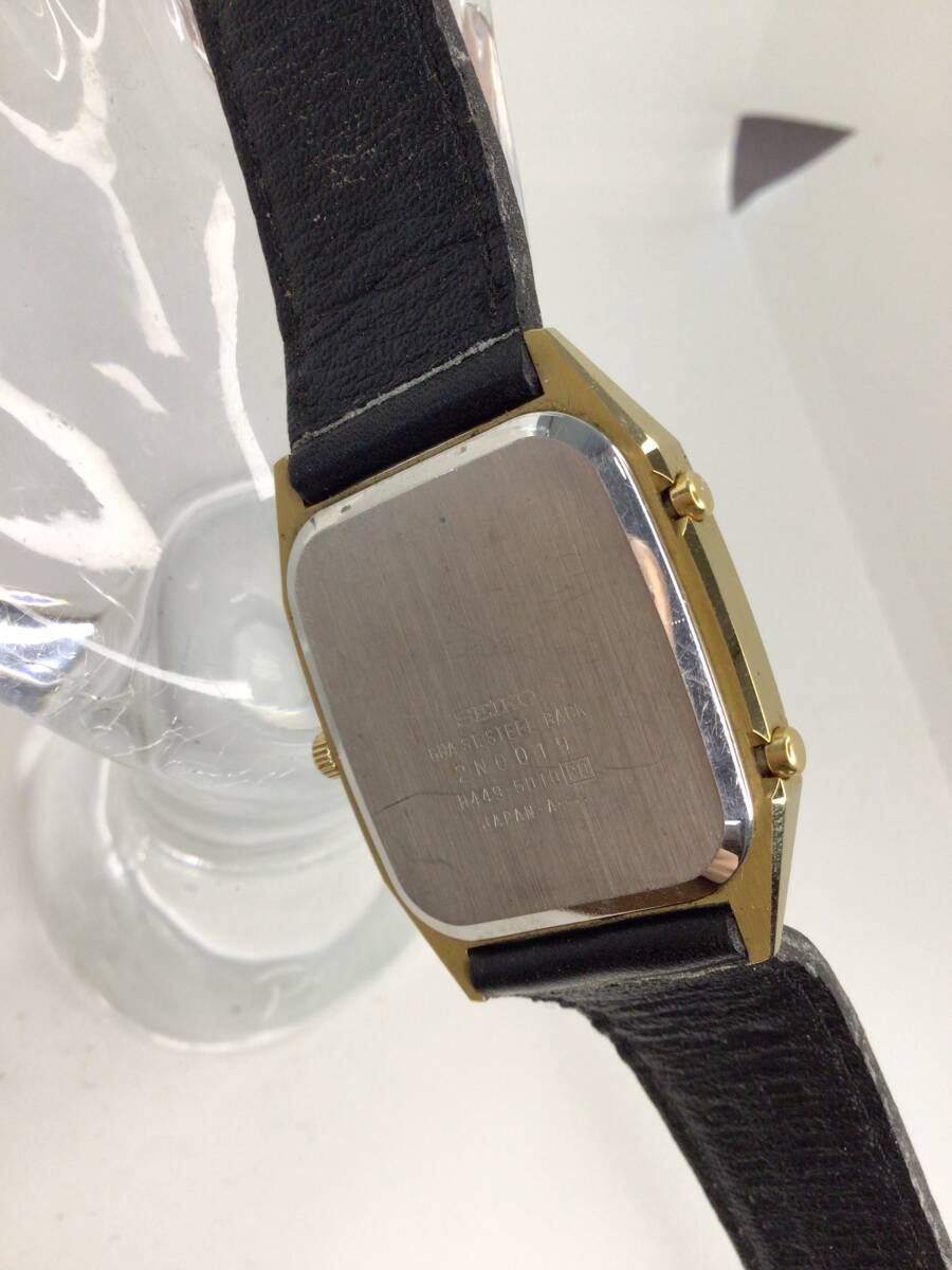 【SEIKO】セイコー　クオーツ　腕時計　中古品　稼動品　電池交換済　7-39 sh_画像2