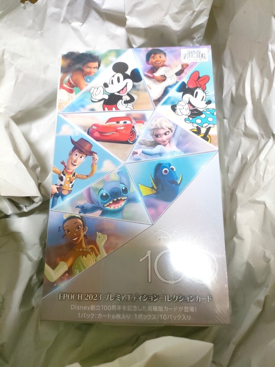エポック ディズニー 100 コレクションカード シュリンク付き 新品未開封_画像1
