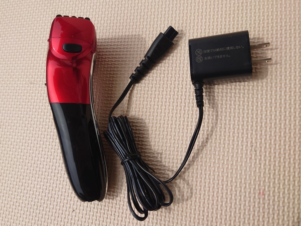 【難あり】IZUMI 電気シェーバー IZF-V571 / 充電器 IRC-21 イズミ シェーバー 髭剃りの画像7