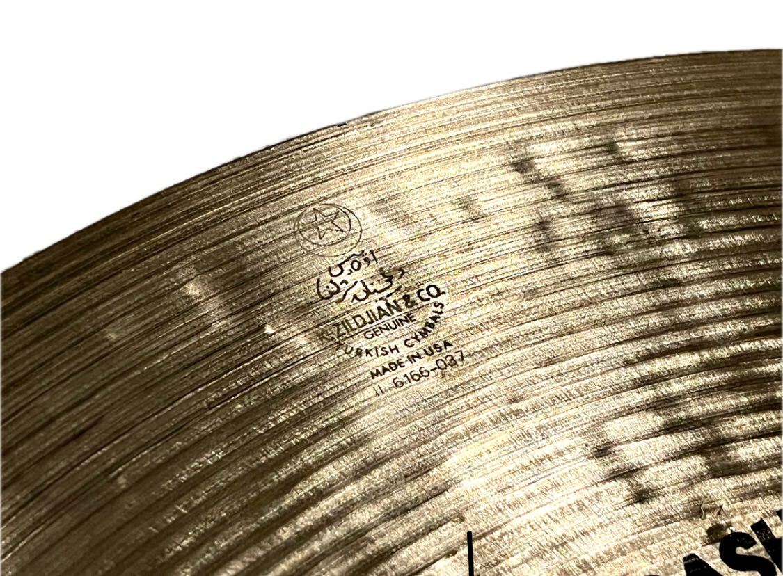 【90’s】K Zildjian DARK CRASH THIN 18/45cmの画像4