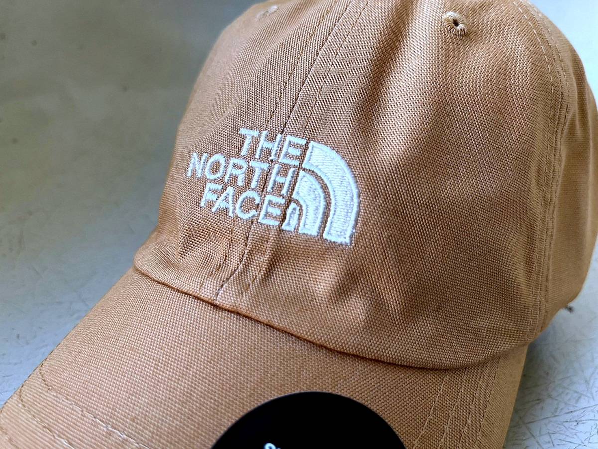 新品 UK/USA限定 正規品 日本未発売 The North Face ノースフェイス ロゴ刺繍キャップ 帽子 男女兼用 調節可能 A.BUTTER_画像10
