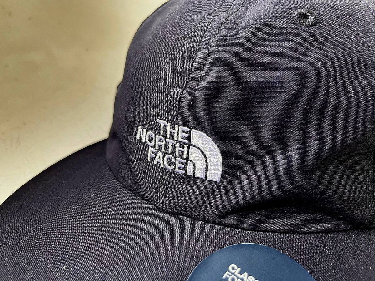 即決 新品 正規品 USA限定 The North Face ノースフェイス ロゴ刺繍 帽子 ストレッチキャップ 男女兼用 調節可能 ブラック_画像2