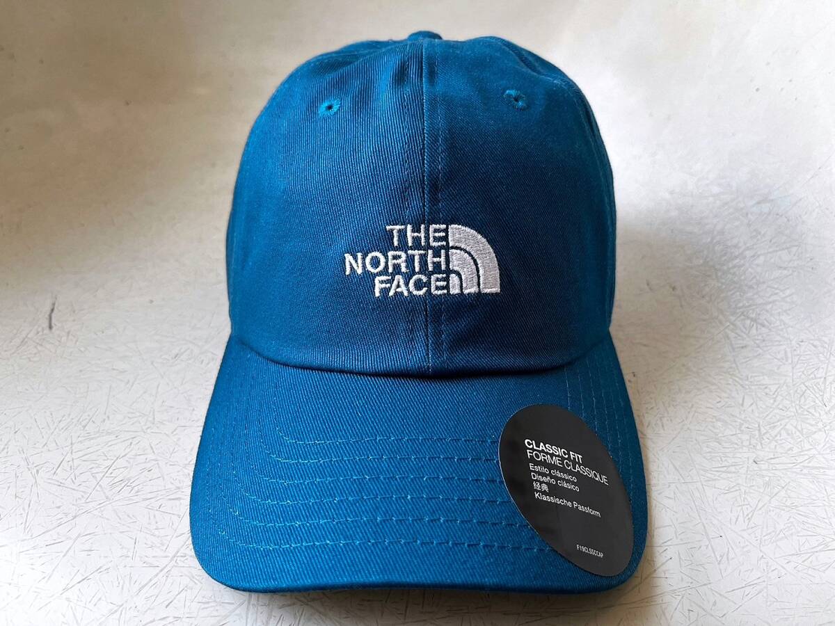 即決 新品 USA限定 本物 The North Face ノースフェイス ロゴ刺繍 ツイルキャップ ハット 帽子 Unisex 調節可能 B.Blue_画像5
