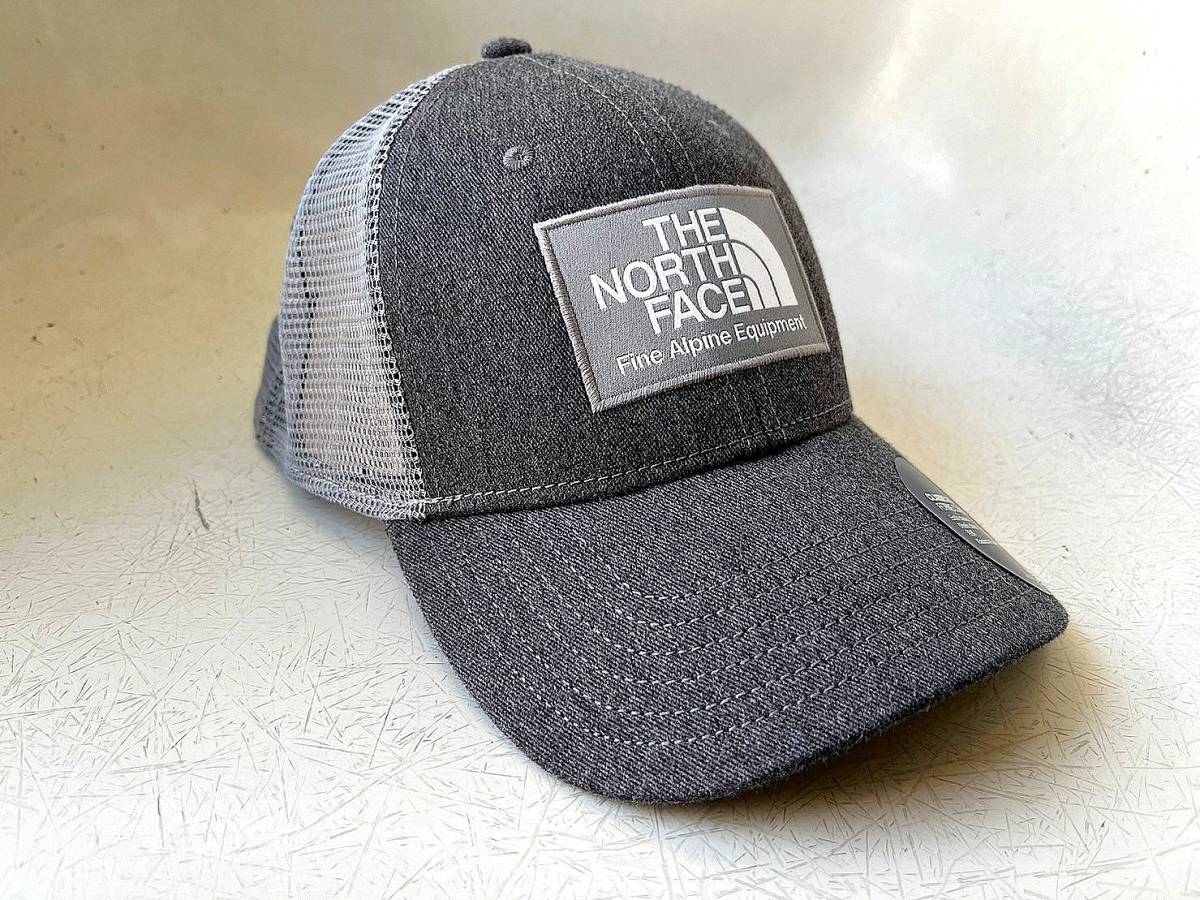 新品 USA限定 本物 日本未発売 The North Face ノースフェイス Black Denim トラッカーハット メッシュキャップ 帽子 男女兼用の画像8