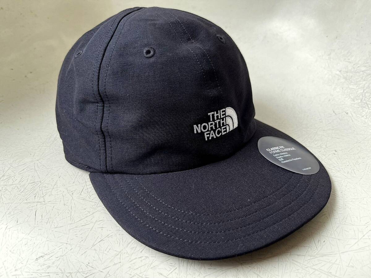 即決 新品 正規品 USA限定 The North Face ノースフェイス ロゴ刺繍 帽子 ストレッチキャップ 男女兼用 調節可能 ブラック_画像6