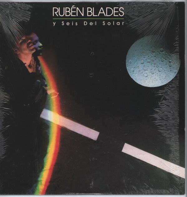 Rueben Blades y Seis Del Solar / Agua De Luna (Moon Water) （Elektra）1987 US LP opss_スリーブ: EX sw
