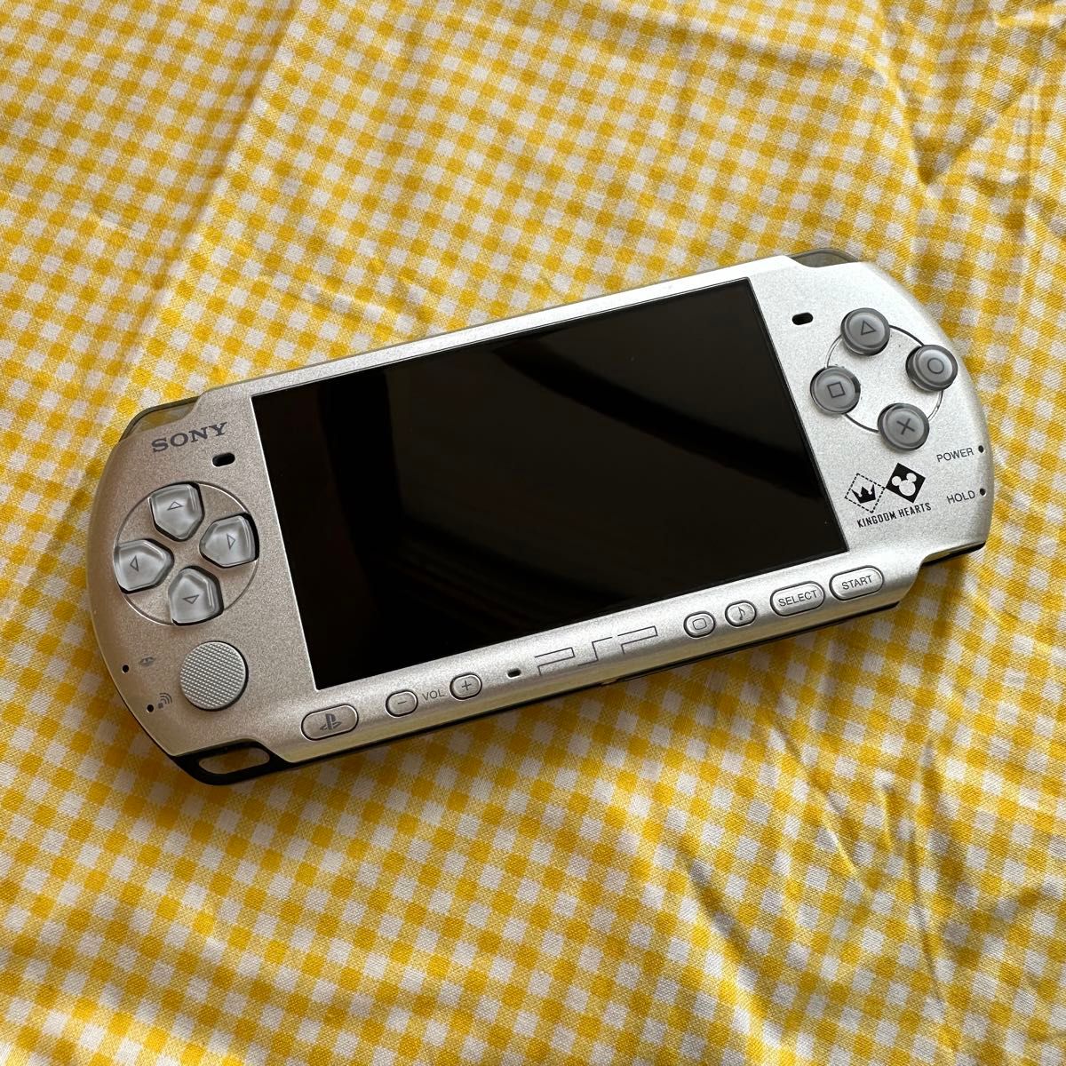 PSP-3000 キングダムハーツエディション 限定 本体 シルバー SONY