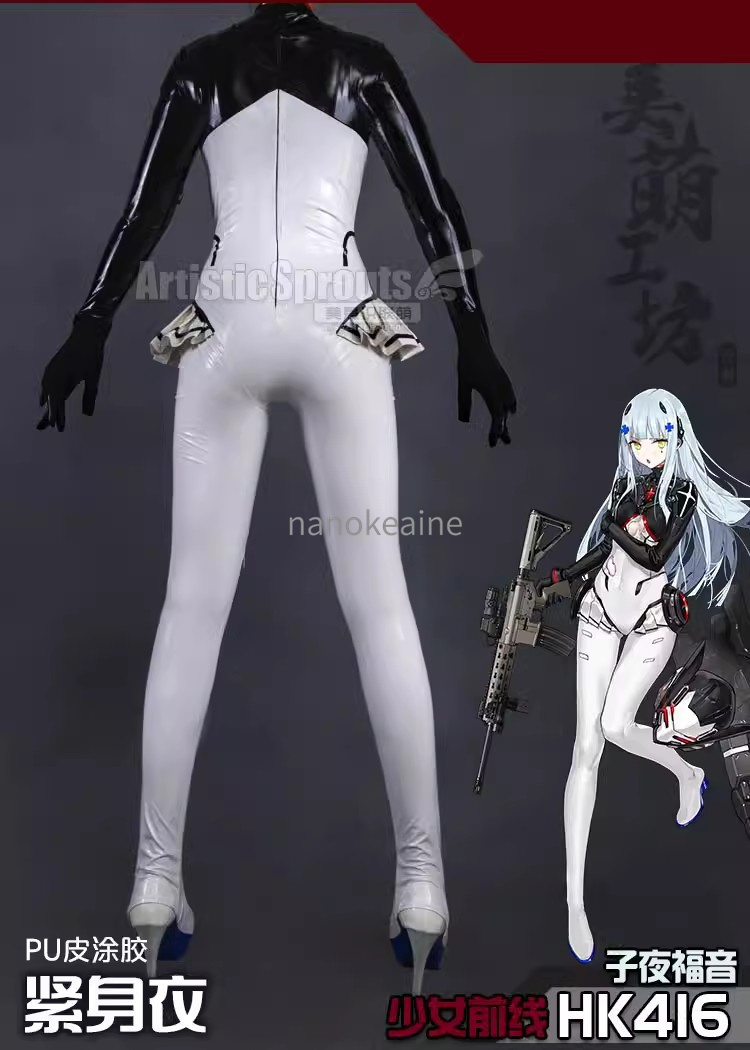ドールズフロントライン HK416 子夜福音 コスプレ衣装+ 髪飾り ドールズフロントライン HK416 子夜福音 コスプレ衣装+ 髪飾り