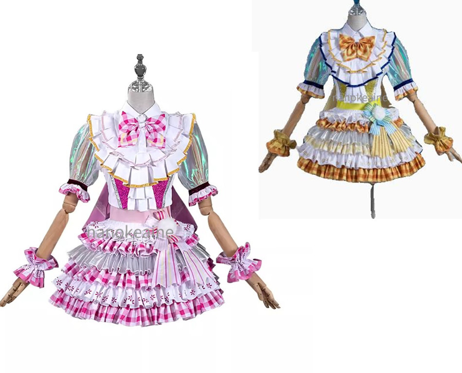 プリパラ 北条そふぃ 南みれぃ コスプレ衣装1着風(ウィッグ 靴 プリパラ 北条そふぃ 南みれぃ コスプレ衣装1着風(ウィッグ 靴