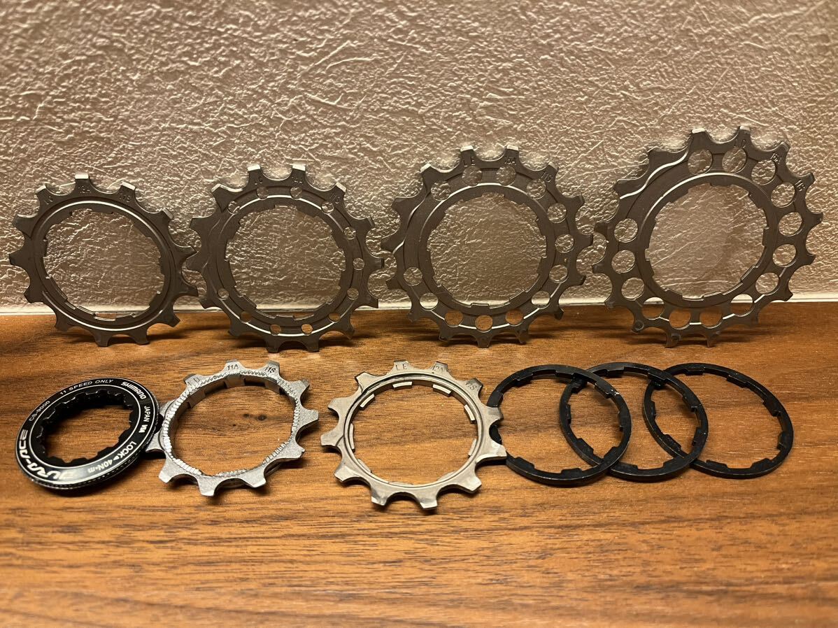 シマノ カセットスプロケット DURA-ACE CS R9000 11-25T（R9100互換）_画像4