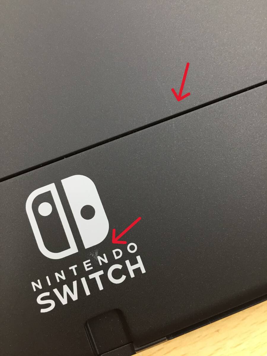 070 C-838/【1円スタート】Nintendo Switch 本体 Joy-Con(L)/(R)ホワイト 有機ELモデルの画像7