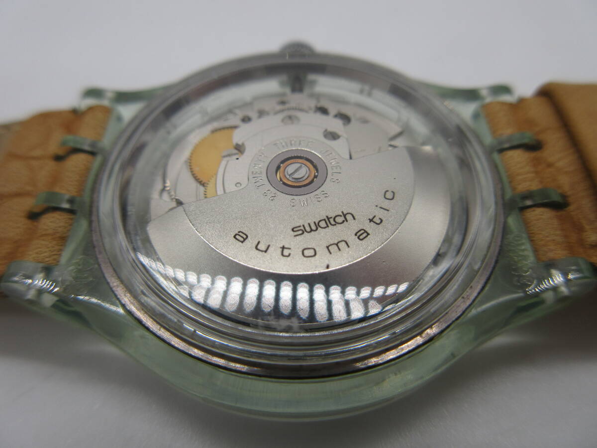 【★１円～★現状販売！】[U8108]腕時計(自動巻き) Swatch automaticの画像9