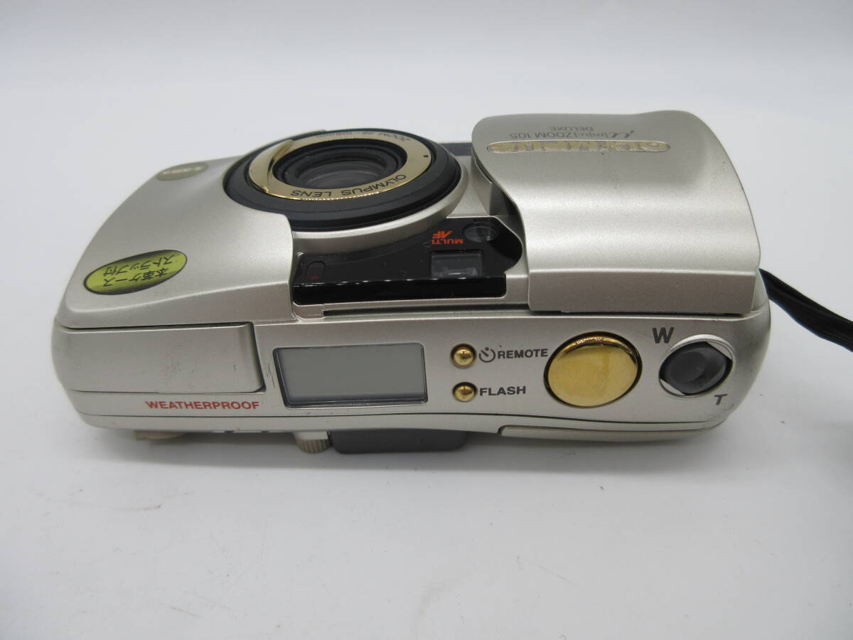 【★１円～★現状販売！】[U8178]フィルムカメラ OLYMPUS μ[mju:] ZOOM 105 DELUXEの画像5