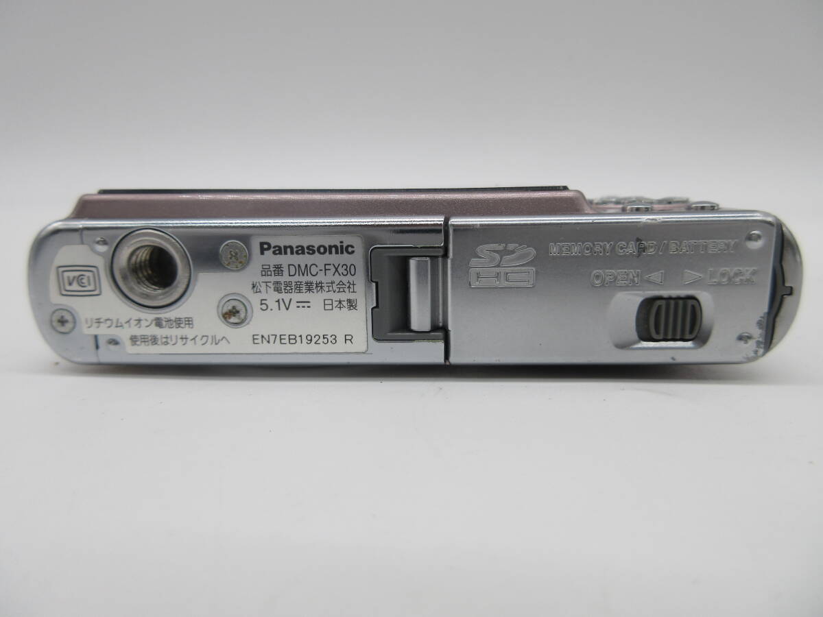 【★１円～★現状販売！】[UK13652]デジタルカメラ Panasonic DMC-FX30の画像7