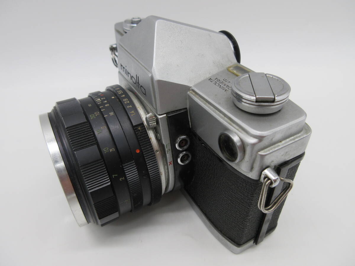 【★１円～★現状販売！】[UK13642]一眼レフカメラ minolta SR-7 (1:1.4 f=58mm)の画像3