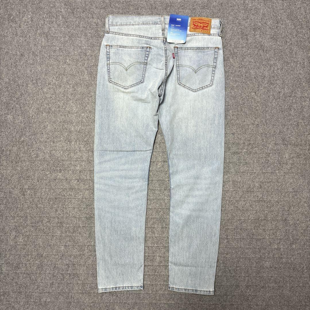 W30 ★新品 Levi's リーバイス 502 COOL レギュラーテーパード ストレッチ デニムパンツ ジーンズ クール 軽量 通気 吸湿 29507-1258