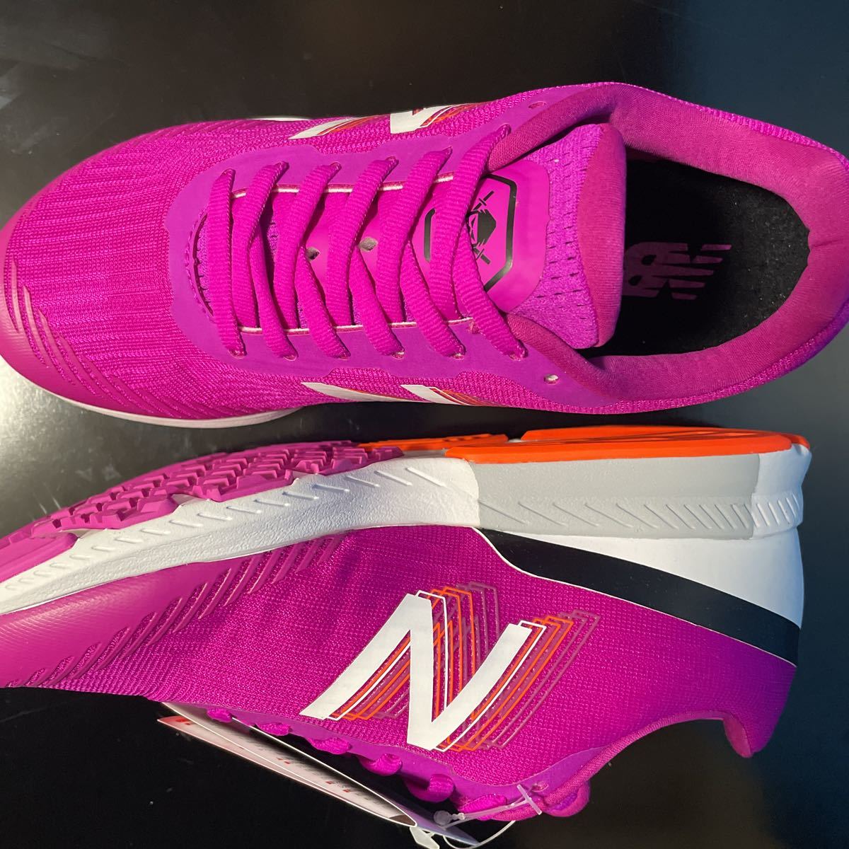 23.5cm* regular price 12100 jpy * New balance NB HANZO T W P3 handle zo- lady's running shoes pink sneakers training WHANZTP3