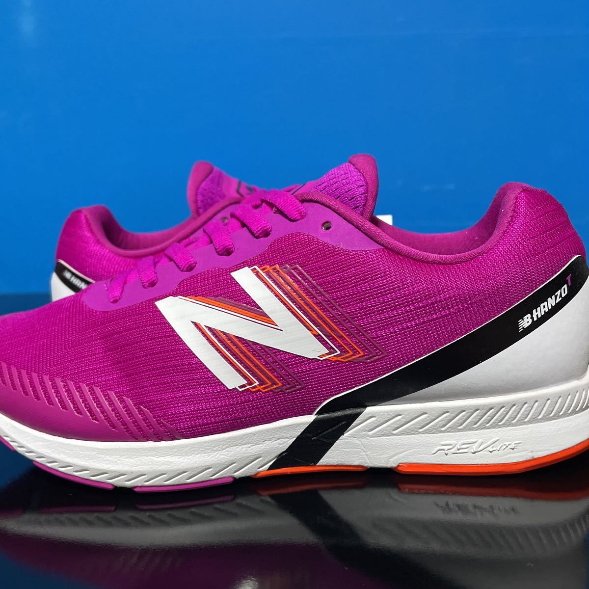 23.5cm* regular price 12100 jpy * New balance NB HANZO T W P3 handle zo- lady's running shoes pink sneakers training WHANZTP3