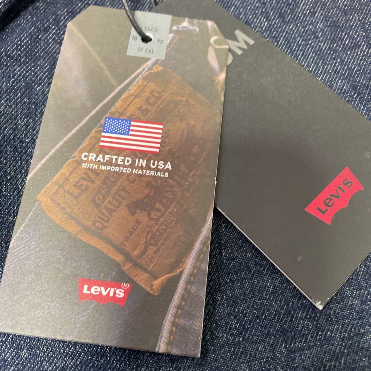 W29 ★定価19800円★ 新品 LEVI'S リーバイス 511 MADE IN USA 米国製 スリム セルビッチデニム 赤耳 USA ビッグE ジーンズ 04511-2303 326_画像3