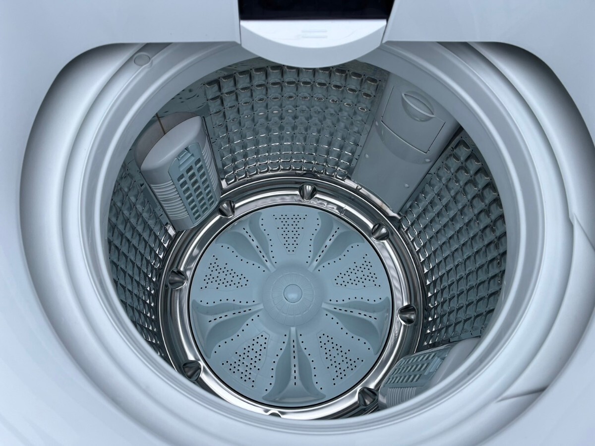 ○ AQUA アクア 全自動洗濯機 14Kg Prette AQW-GVX140J内部ステンレス層取外し清掃済 大容量 ガラストップ インバーター 2021年製 美品 ③_画像3