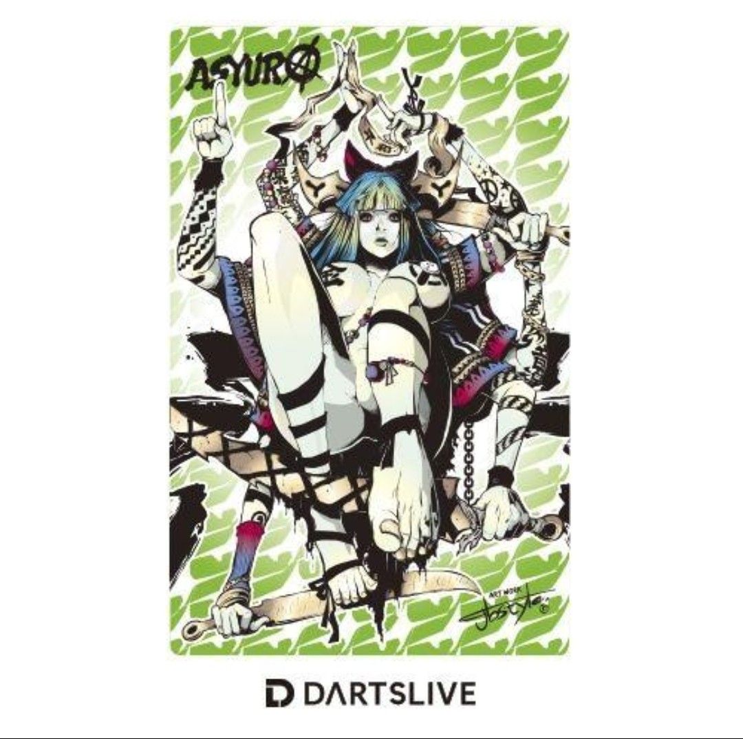 ダーツライブカード　DARTSLIVE　レア　阿修羅　ASHURA　【2】21