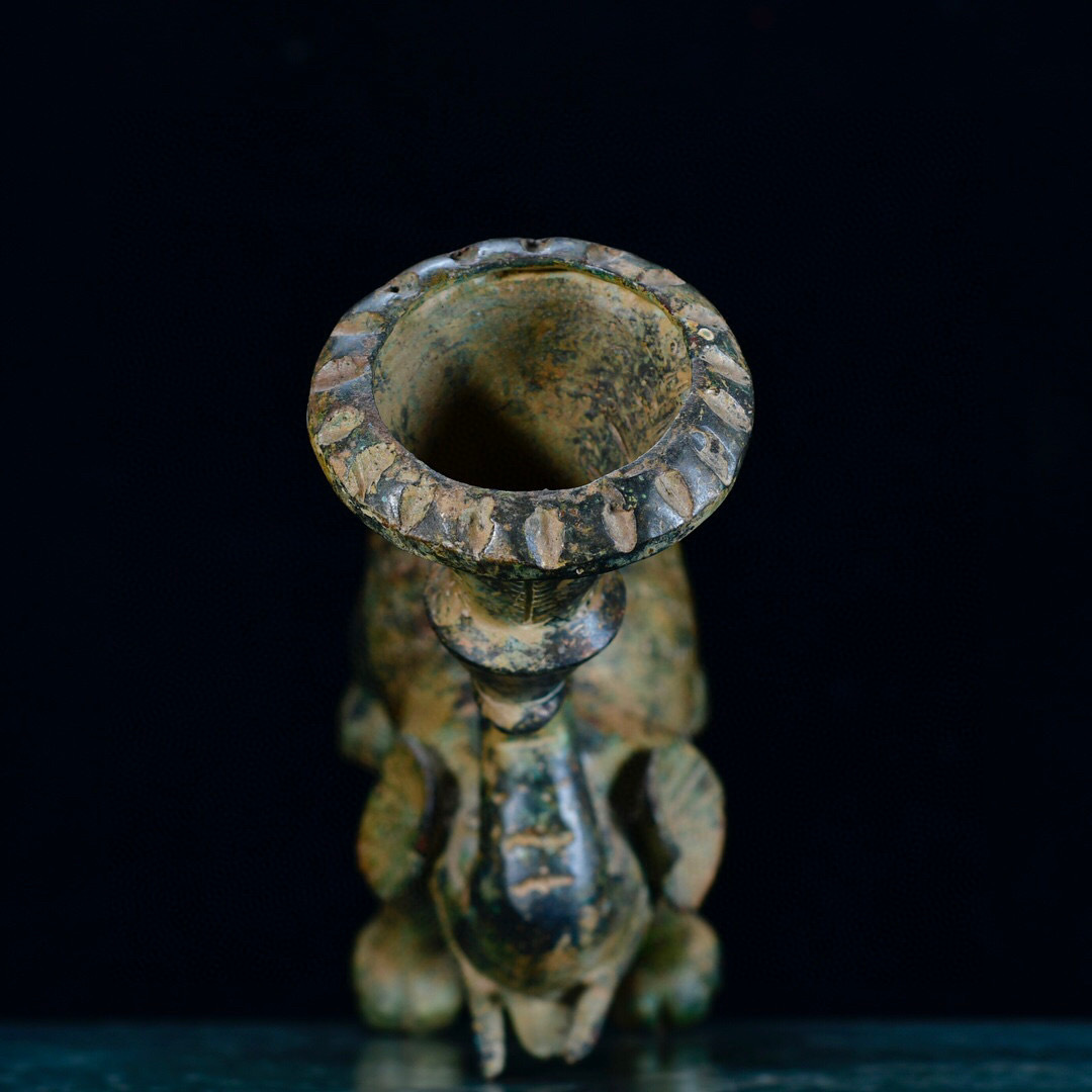 銅器 仏教 古美術 コレクション品 銅製 工芸品 彫刻装飾品置物 古寶奇蔵】紫銅製・塗金・吉祥如意・置物・賞物・中国時代美術