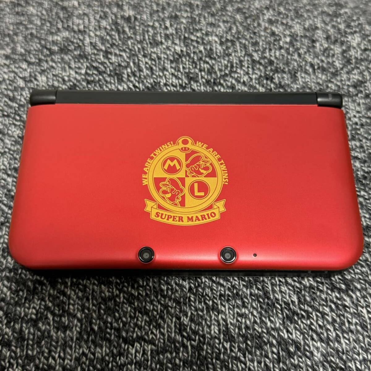 iQue 3DSXL Mario Red 中国限定色 神游 Type-C充電可能の画像1