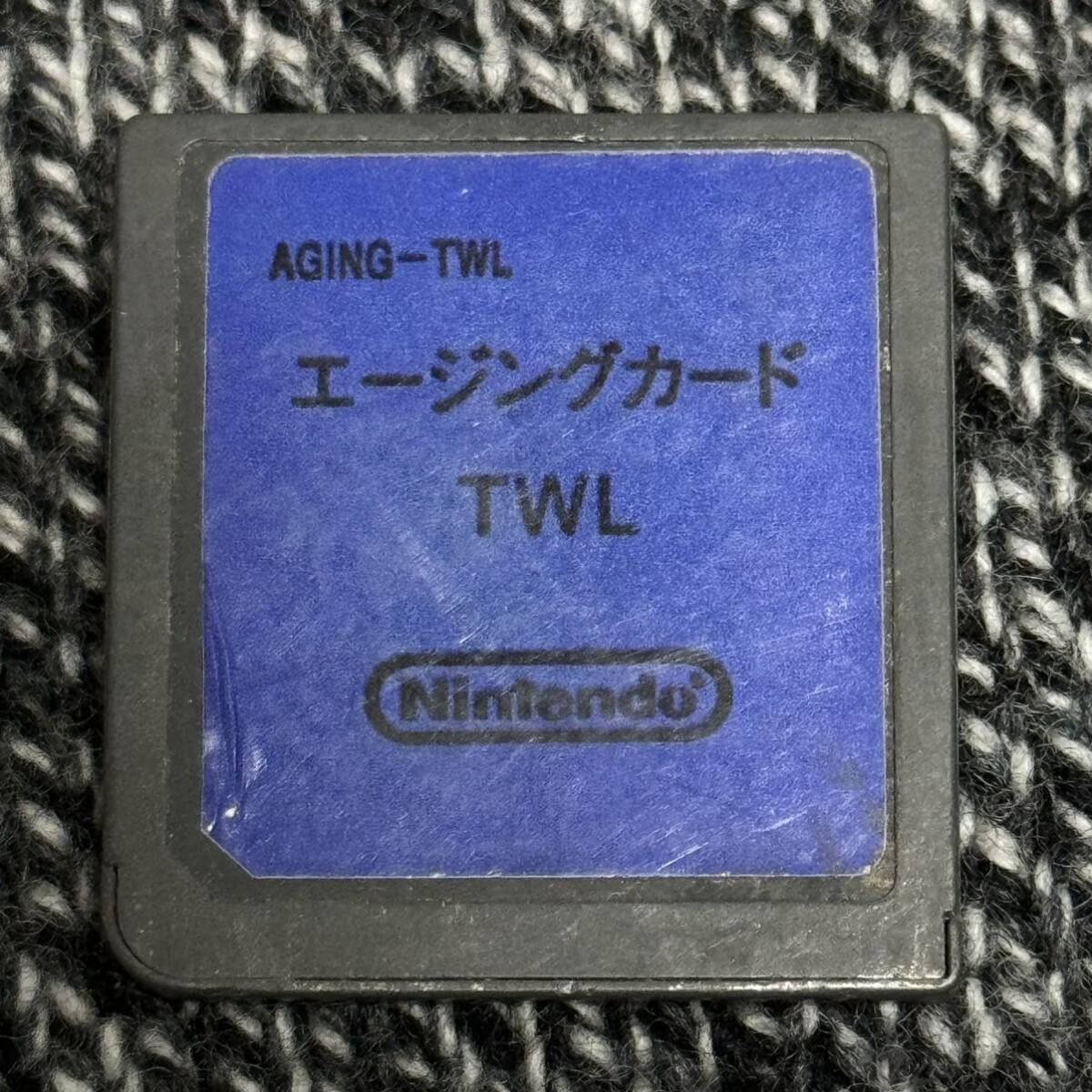 Nintendo DS Factory Test Cartridge エージングカードTWL 開発用 非売品_画像1