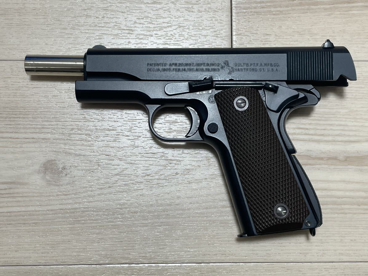 ウエスタンアームズ コルト ガバメント M1911A1 トランジションモデル Version2 WA 米軍 COLT ガスブローバックの画像4