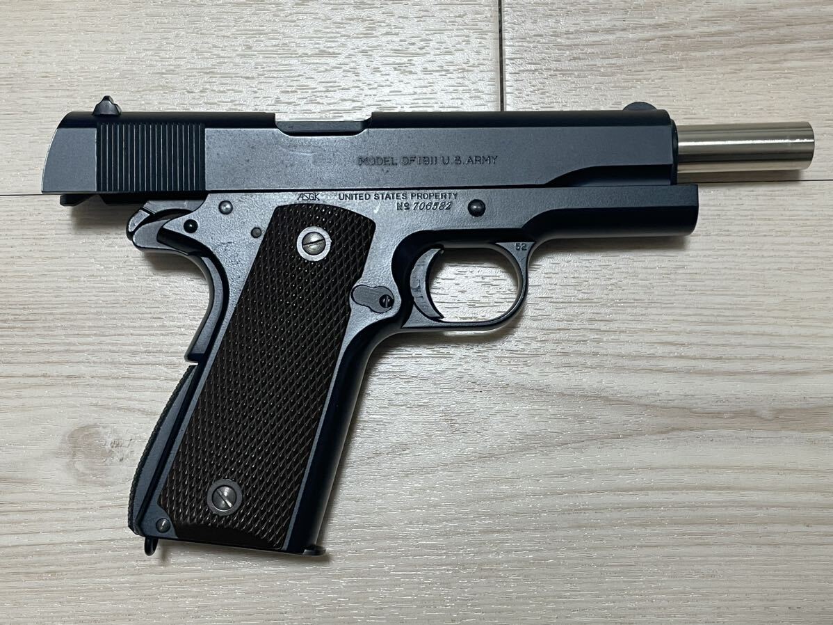 ウエスタンアームズ コルト ガバメント M1911A1 トランジションモデル Version2 WA 米軍 COLT ガスブローバックの画像5