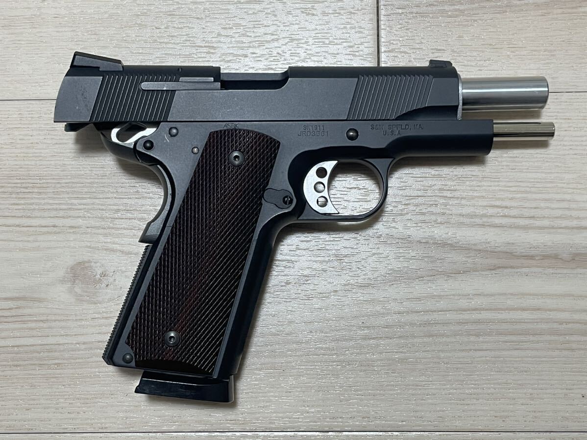 訳あり ウエスタンアームズ S&W SW1911 4.1/4 SERIES PD/SC スミス＆ウエッソン M1911 ガバメント ガスブローバックの画像5