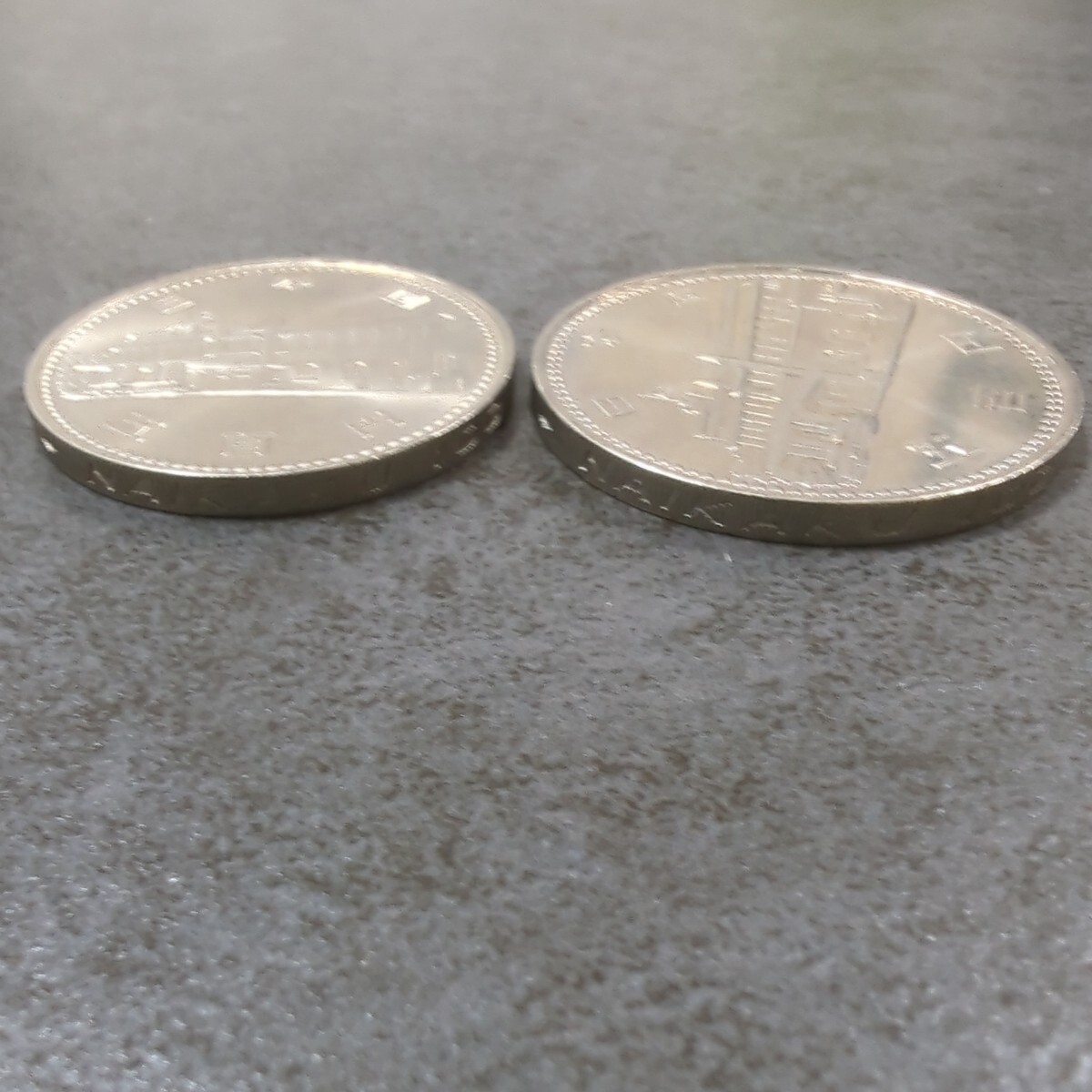 記念硬貨 内閣制度百年 御在位六十年 500円記念コイン　2枚_画像7