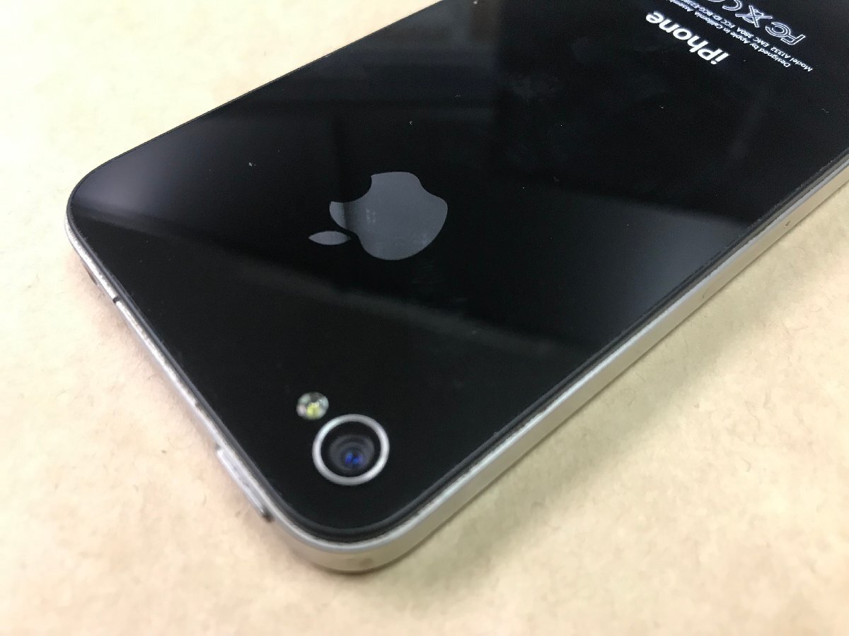 ●中古● iphone 4 SoftBank 32GB ブラック 32GB 利用制限〇の画像5