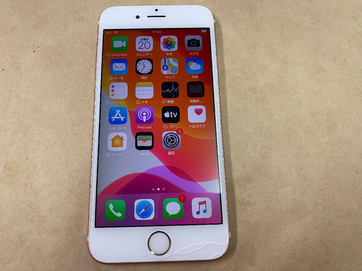 ●ジャンク● iPhone 6s 64GB ローズゴールド SIMロック解除済み SIMフリー アイフォンの画像1