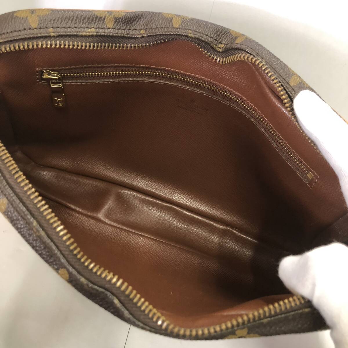 ルイヴィトン LOUIS VUITTON モノグラム セカンドバッグ M51825 マルリー・ドラゴンヌGM モノグラム・キャンバス 871TH クラッチバッグ _画像6