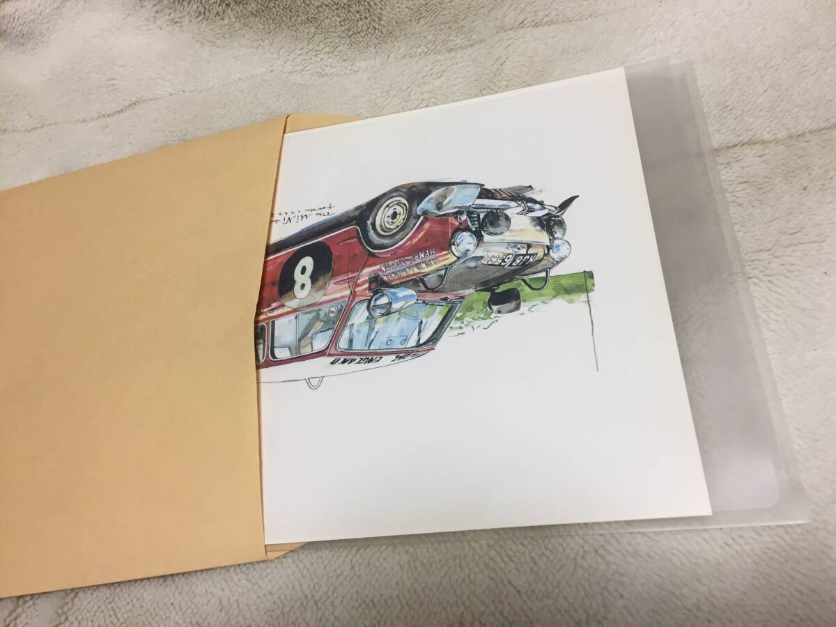 【正規品 絶版】Bowイラスト シェルビーコブラデイトナクーペ カーマガジン 229 Shelby Cobra Daytona Coupe クラシックカー 旧車 絵の画像5