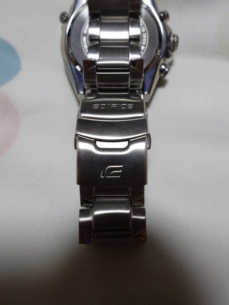 カシオ CASIO EDIFICE エディフィス 腕時計 EF-536DJ-3A グリーン シルバーの画像5